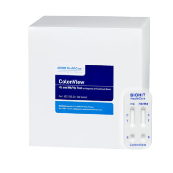 Экспресс-тест BIOHIT ColonView® Hb and Hb/Hp