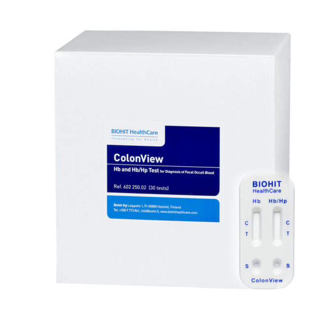 Экспресс-тест BIOHIT ColonView® Hb and Hb/Hp